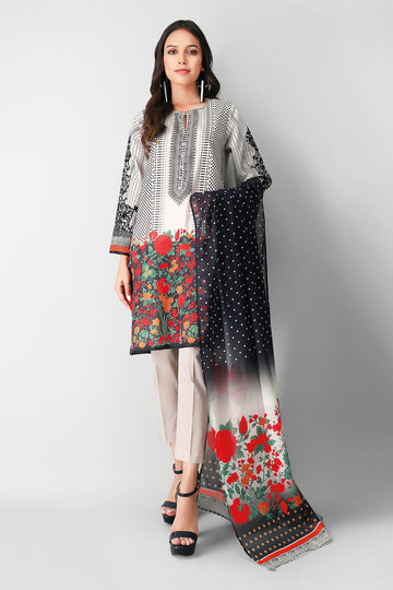 Khaadi B210222 Beige Summer Lawn 2021